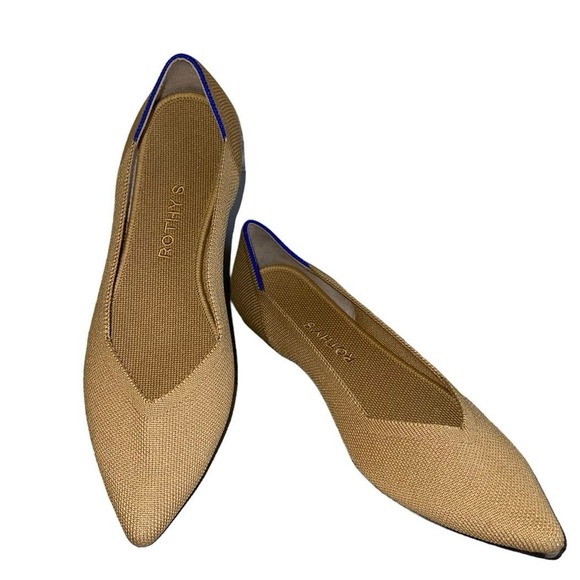 Rothy's The Point in Camel size 9! New without Box - Picture 4 of 8